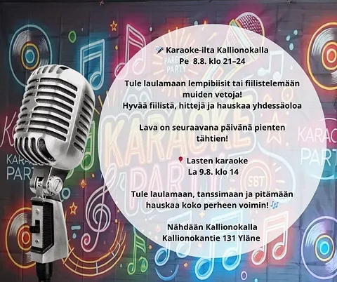 kallionokka tapahtumat